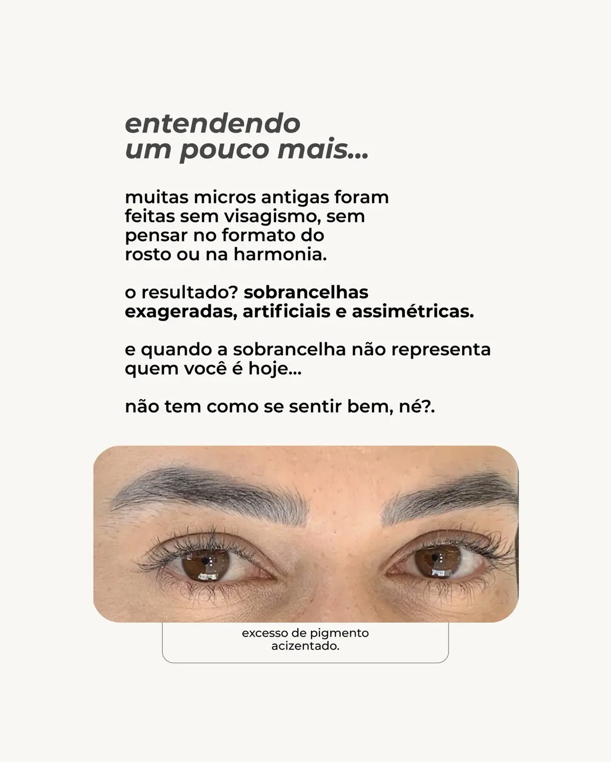 Explicação sobre a evolução das técnicas e dos pigmentos de micropigmentação